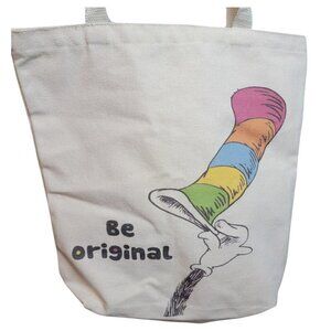 Dr. Seuss Cat in the Hat Canvas Tote - Excellent Condition